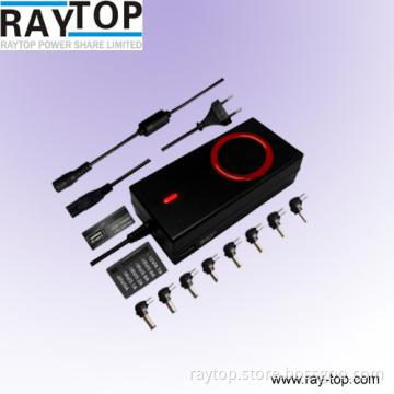 75W Universal Notebook Charger, Multi-Output, USB 5V,2.1A